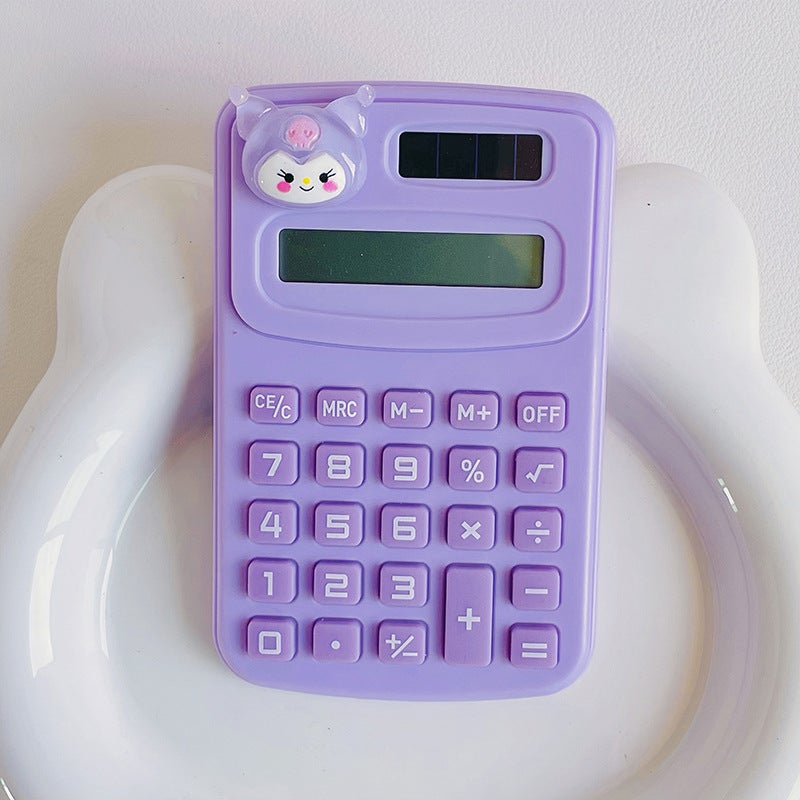 Calculator Cartoon Cute Mini Office Primary School Exam Multifunctional Portable Small Portable Computer - Image 1
